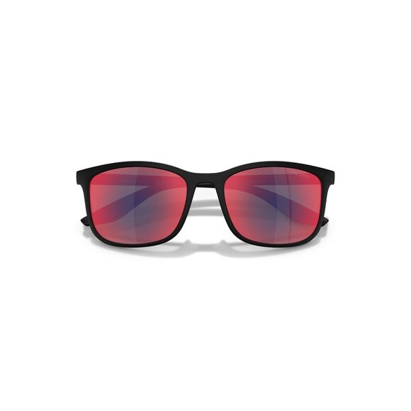 New PRADA LINEA ROSSA Black Square PS A08S 1BO-08F Sunglasses Women - Picture 4 of 6